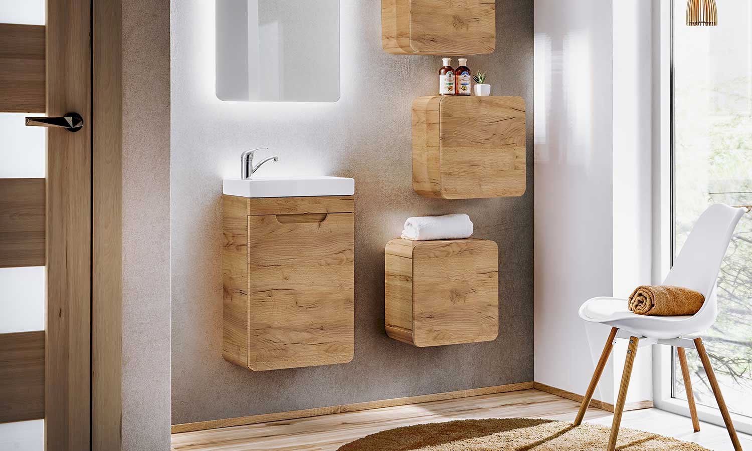 Szafka wisząca niska Aruba Craft 831