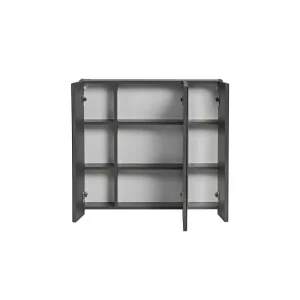 Szafka z lustrem 3D Monako Grey