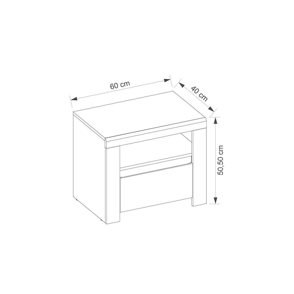 Lingo Szafka Nocna 1s