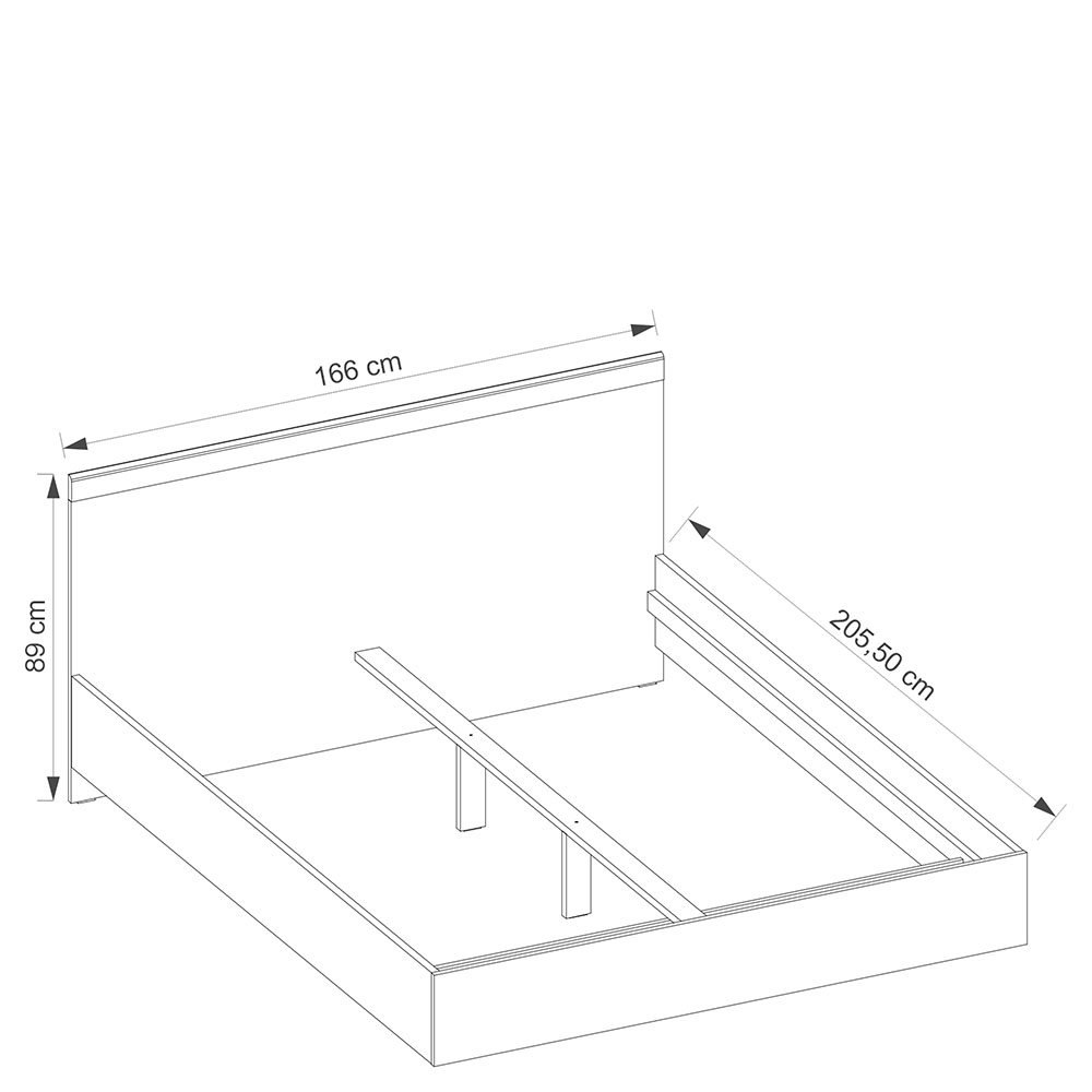 Lingo Łóżko 160x200