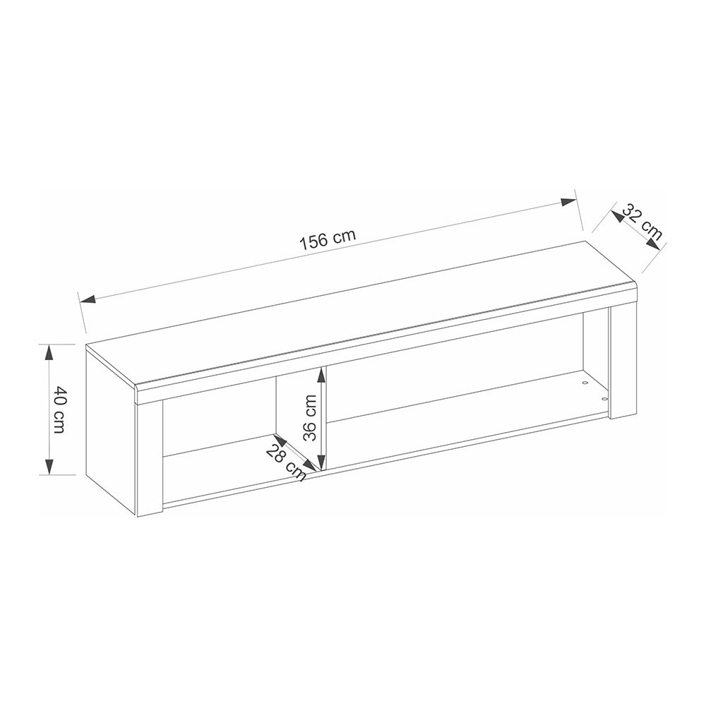 Vigo Regał Wiszący 160