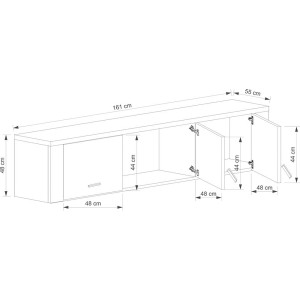 Gress Nadstawka Szafy 3d