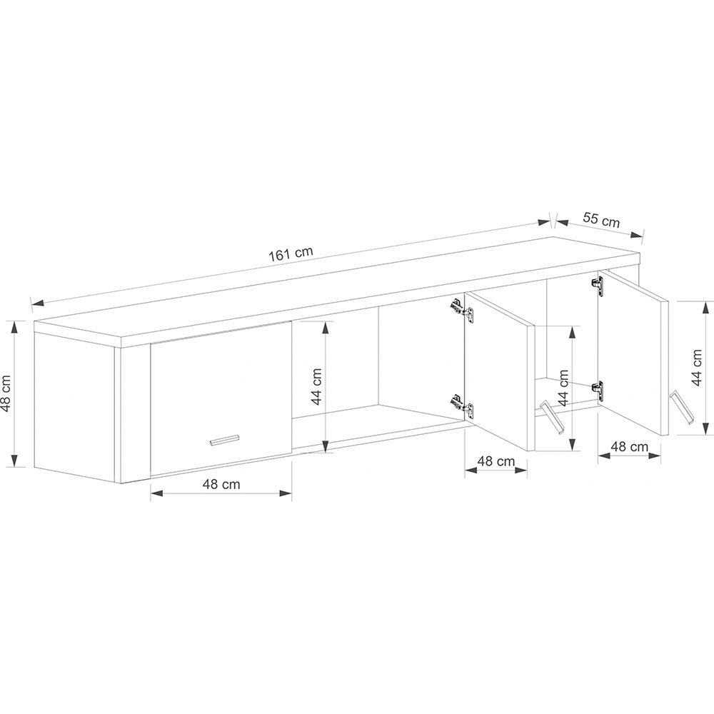 Gress Nadstawka Szafy 3d