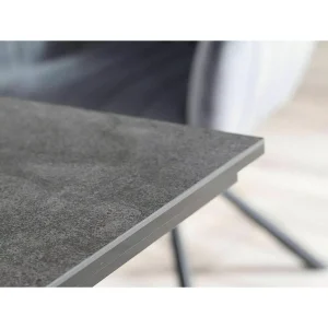 Stół salvadore czarny mat 160(240)x90