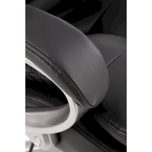 PRESTON fotel gabinetowy czarny