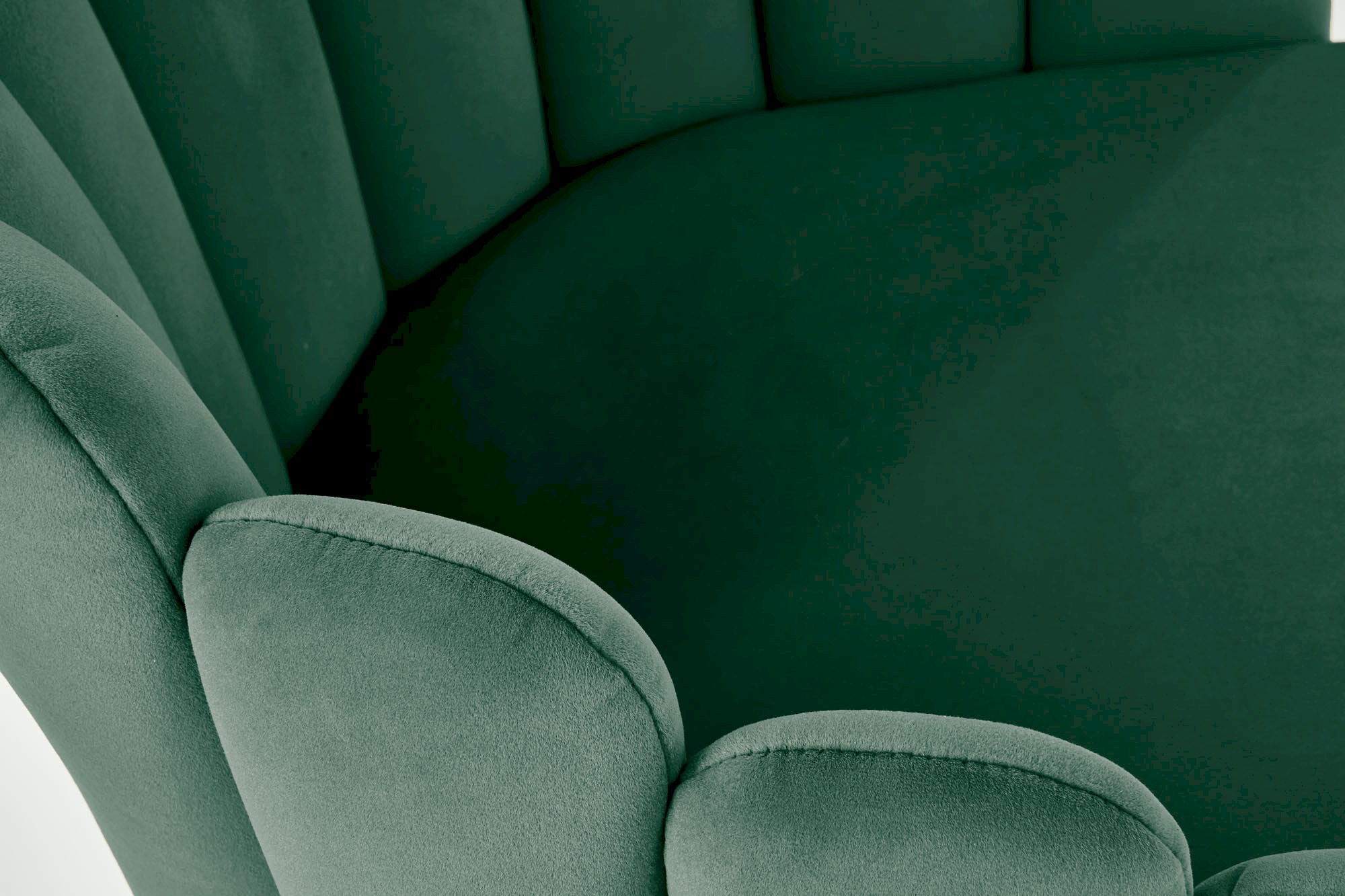 K410 krzesło c. zielony velvet
