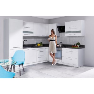 Szafka kuchenna Creativa 13D pod zlewozmywak Biały Połysk