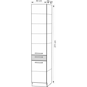 Szafka kuchenna Infinity 19D wysoka