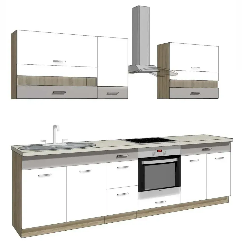 Meble kuchenne Glamour zest. A