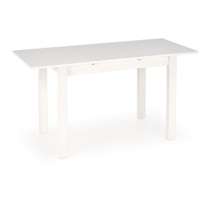 GINO stół rozkładany blat - biały, nogi - biały