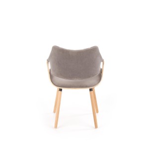 K396 krzesło jasny dąb / popielaty