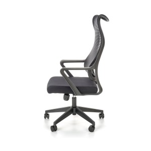 LORETO fotel obrotowy, czarny