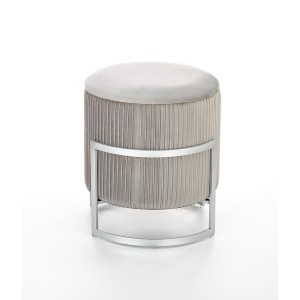 CRICKET pufa jasny popiel