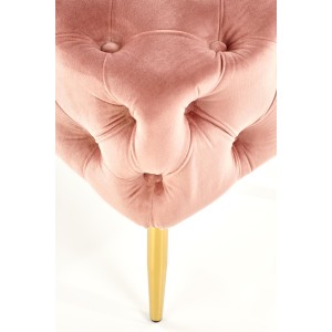 ATHENA ławka różowy / złoty