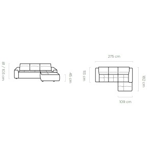 Narożnik Colombo Mini