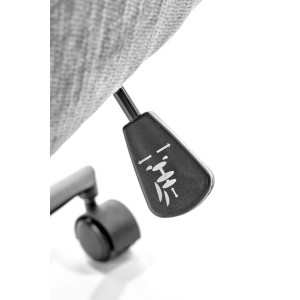 FLORES fotel obrotowy, jasny popiel