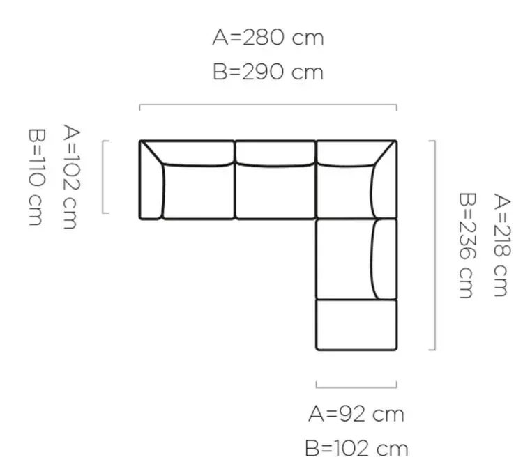 Narożnik Candelo L 70
