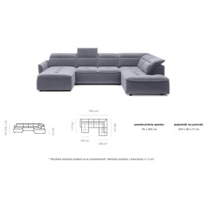 Narożnik Murillo XL