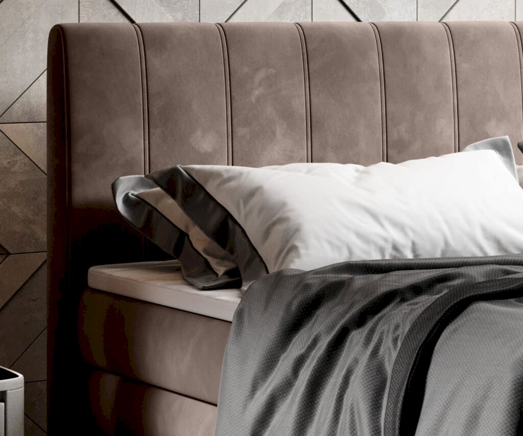 Łóżko kontynentalne Carina 140x200