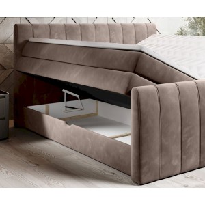 Łóżko kontynentalne Carina 140x200