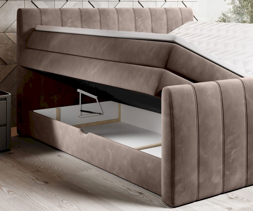 Łóżko kontynentalne Carina 180x200