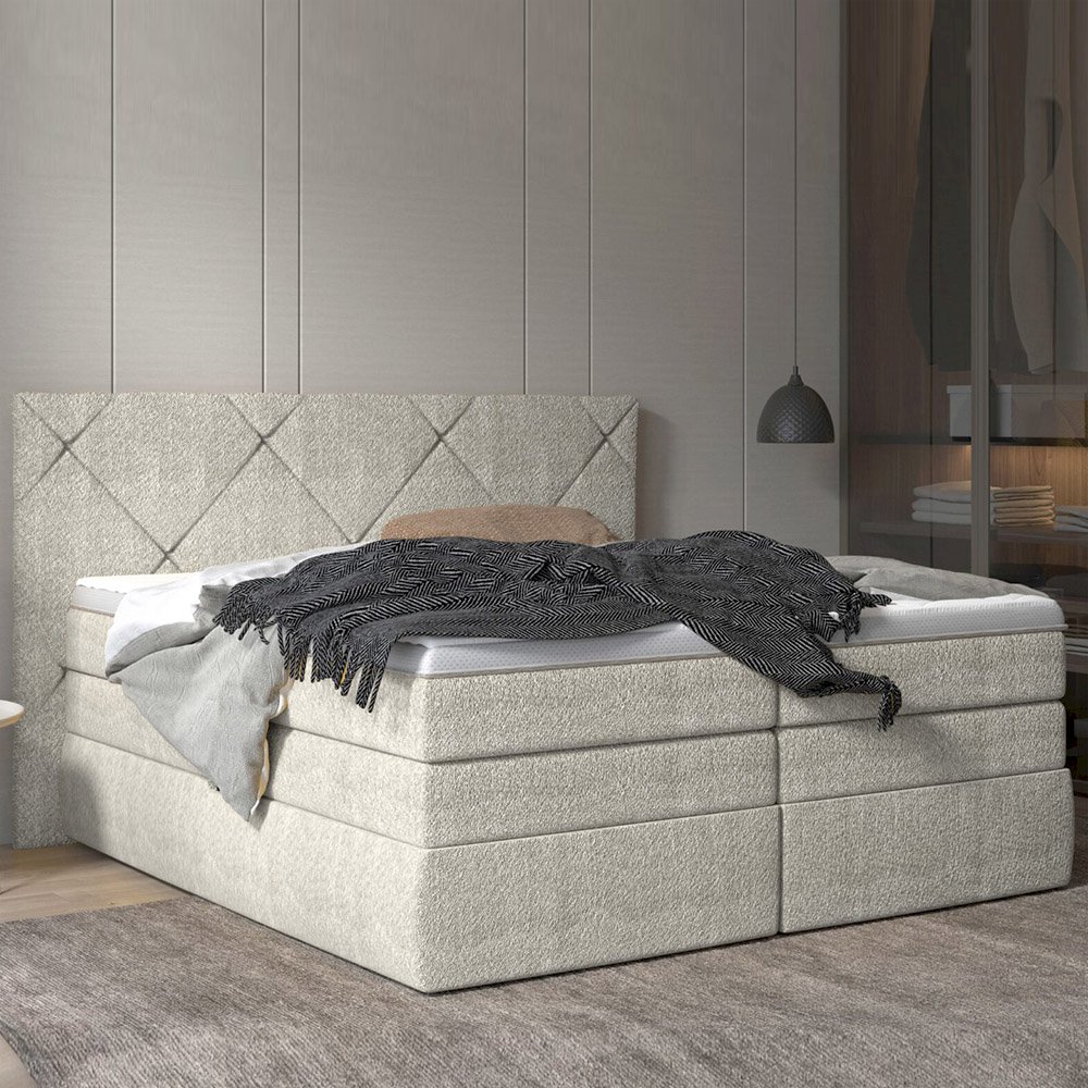 Łóżko kontynentalne Lungo 180x200