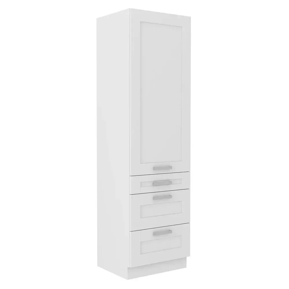 Szafka kuchenna Luna 60 DKS-210 3S 1F WH/WH