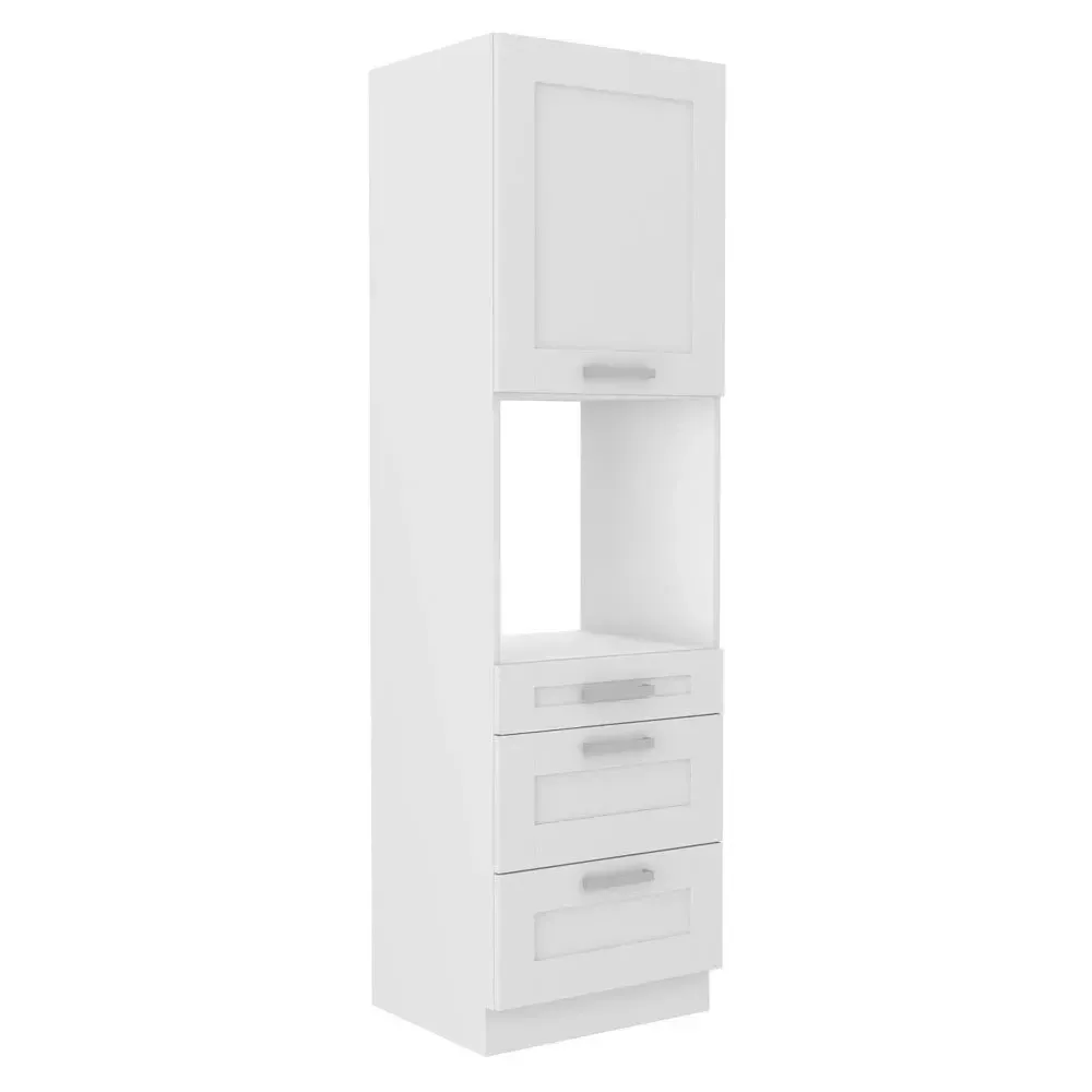 Szafka kuchenna Luna 60 DPS-210 3S 1F WH/WH