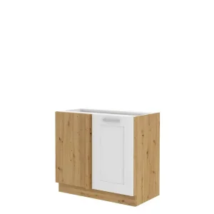 Szafka kuchenna Luna 105 ND 1F BB L/P AR/WH