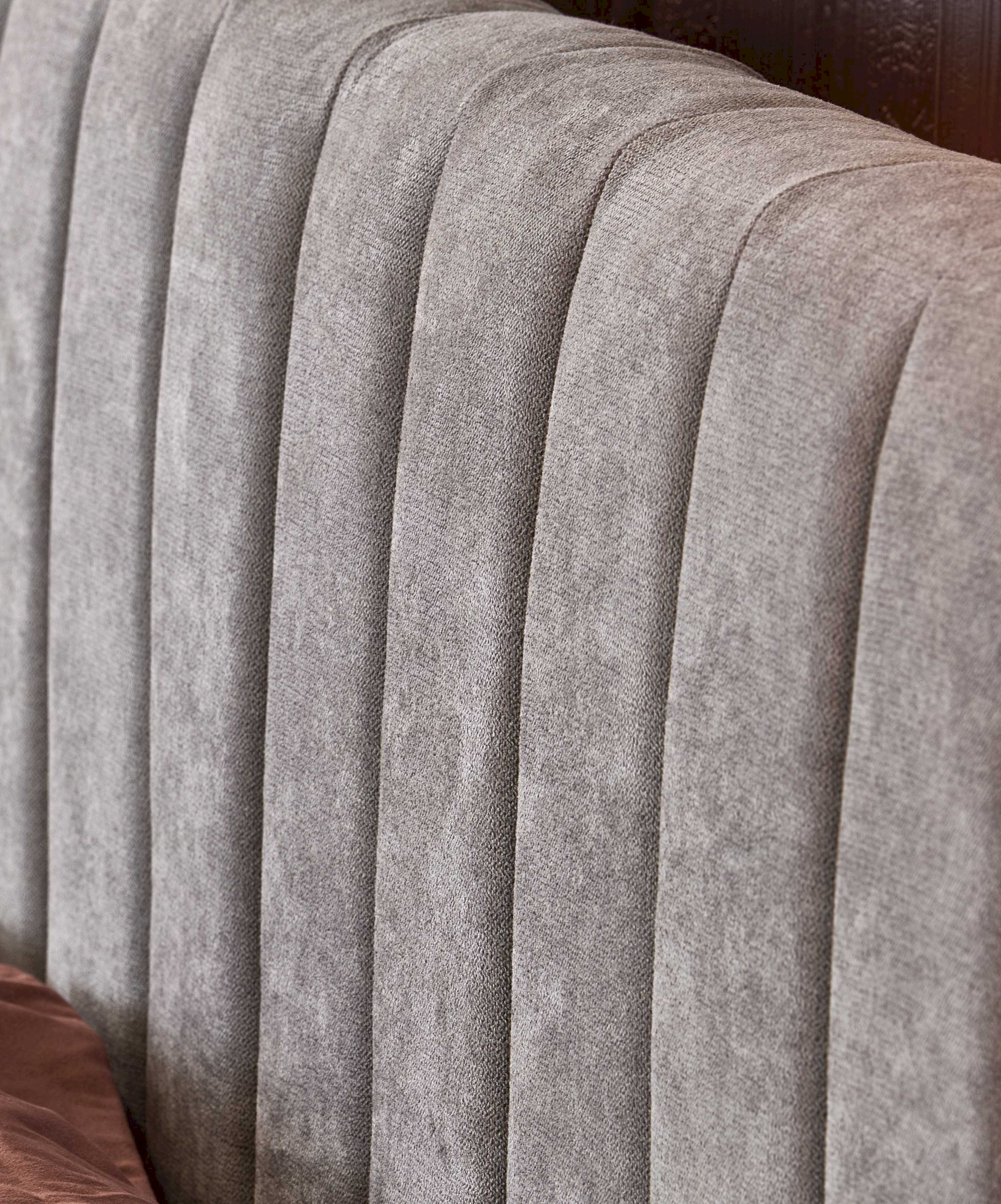 FRANCESCA 160, łóżko, jasny popielaty