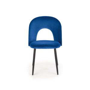 K384 krzesło granatowy