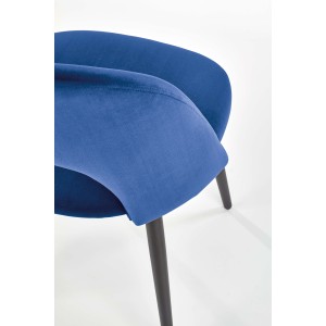 K384 krzesło granatowy