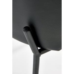 K471 krzesło popiel/czarny