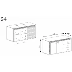 Komoda Senesi S4