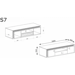 Szafka RTV Senesi S7