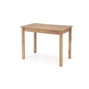 GINO stół rozkładany blat - dąb craft, nogi - dąb craft