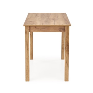 GINO stół rozkładany blat - dąb craft, nogi - dąb craft