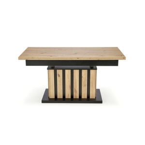 BARETTI ława dąb artisan/czarny