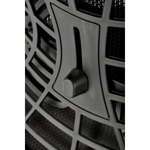 GERONIMO fotel gabinetowy czarny