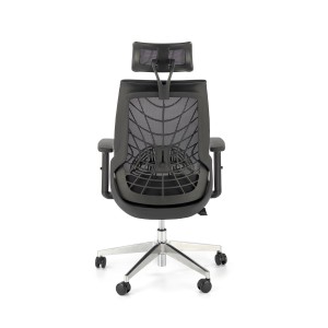 GERONIMO fotel gabinetowy czarny