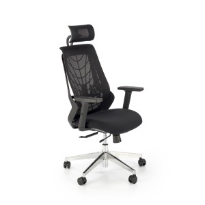 GERONIMO fotel gabinetowy czarny