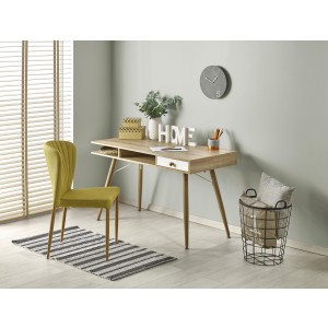 B34 biurko dąb sonoma-biały