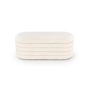 BLISS ławka z funkcją pojemnika, kremowy