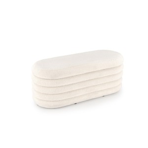 BLISS ławka z funkcją pojemnika, kremowy