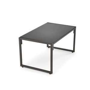 SHARK zestaw ogrodowy ( sofa + fotel 2x + ława ), czarny / cappuccino