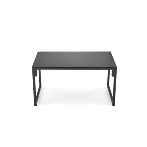 SHARK zestaw ogrodowy ( sofa + fotel 2x + ława ), czarny / cappuccino