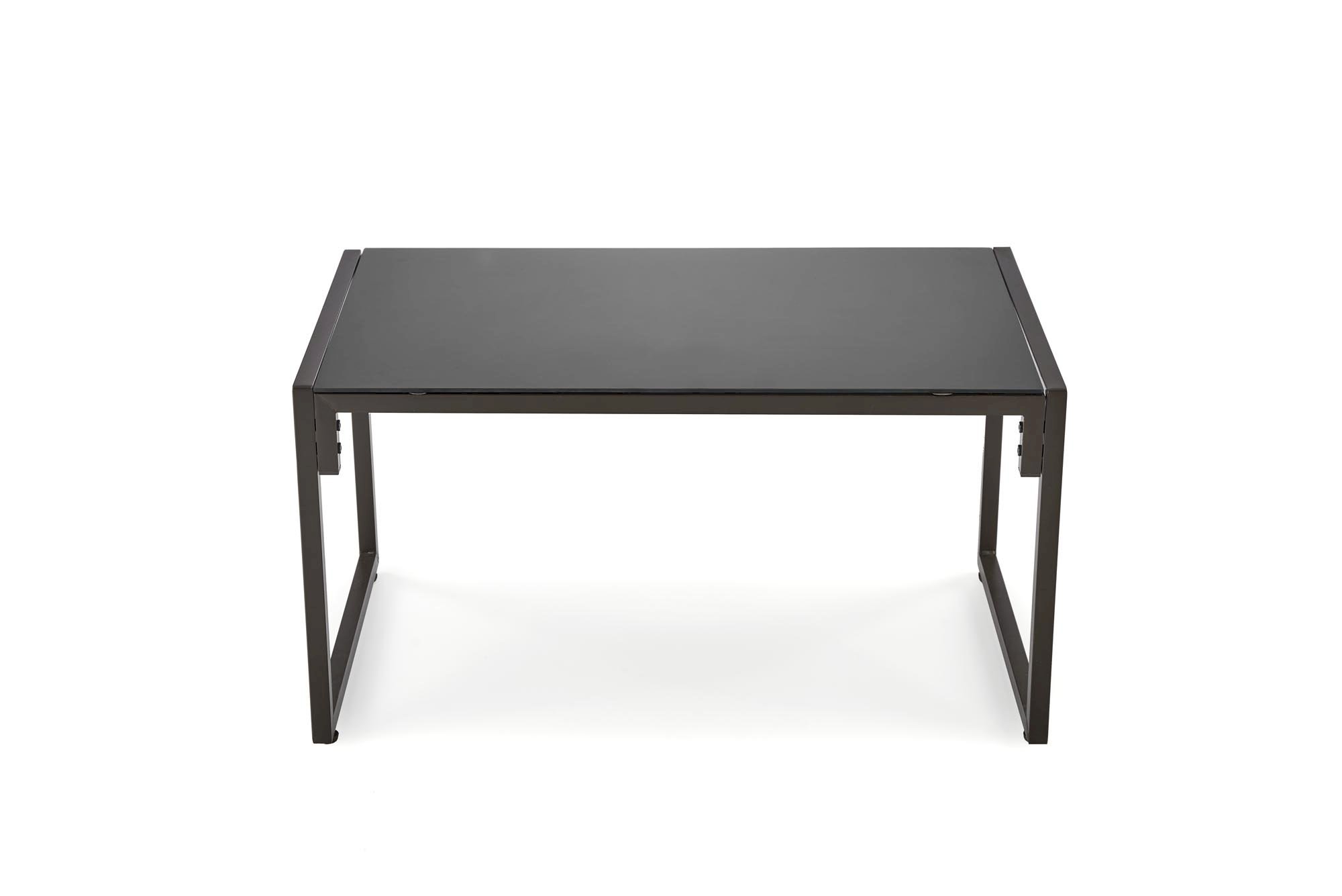 SHARK zestaw ogrodowy ( sofa + fotel 2x + ława ), czarny / cappuccino