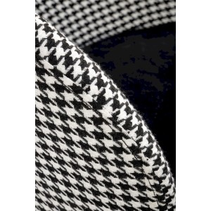 H113  hoker czarny / biały (2p=2szt)