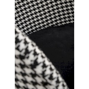 H113  hoker czarny / biały (2p=2szt)