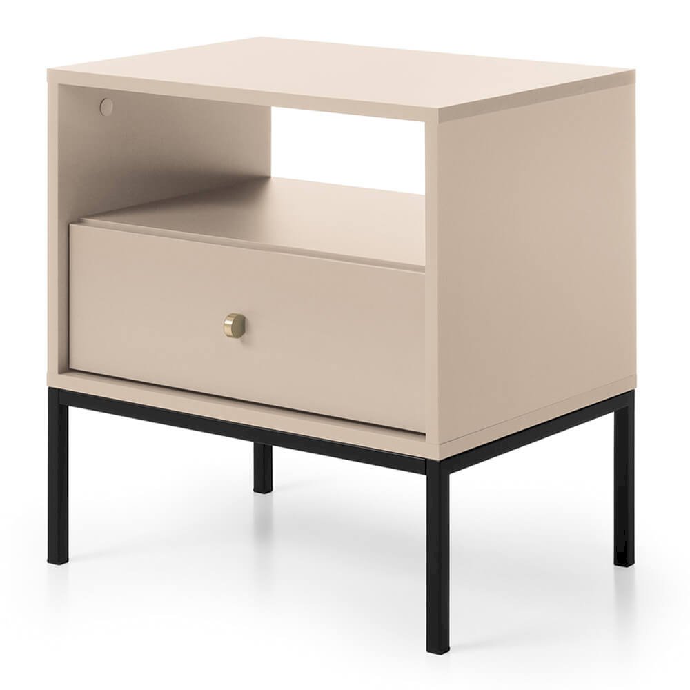 MONO BEŻ STOLIK NOCNY - MS54